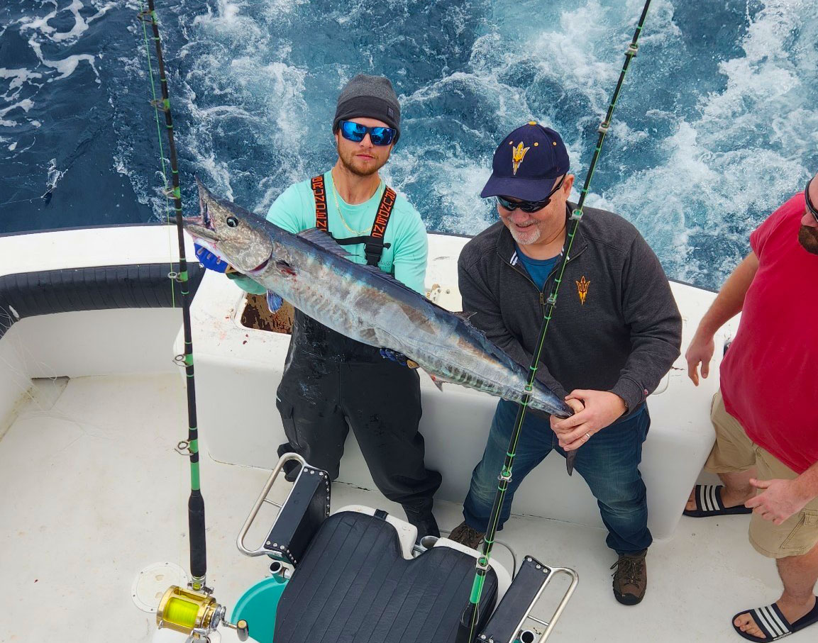 Wahoo caught of Miami Beach