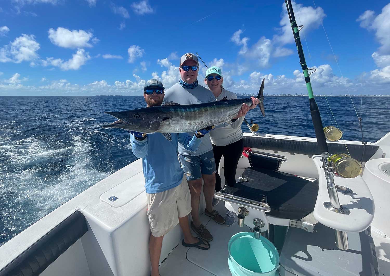 Monster wahoo caught off Miami Beach