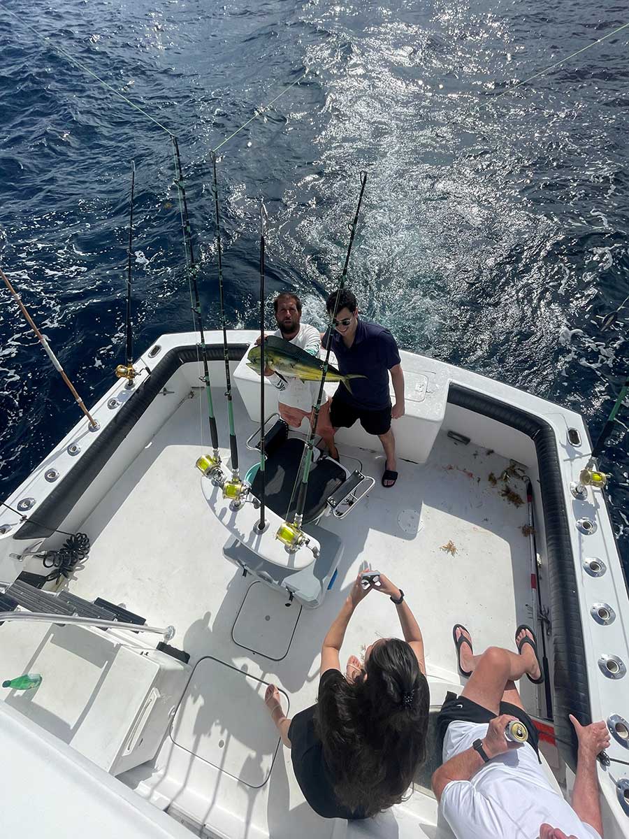 Another mahi-mahi caught while trolling off Miami Beach